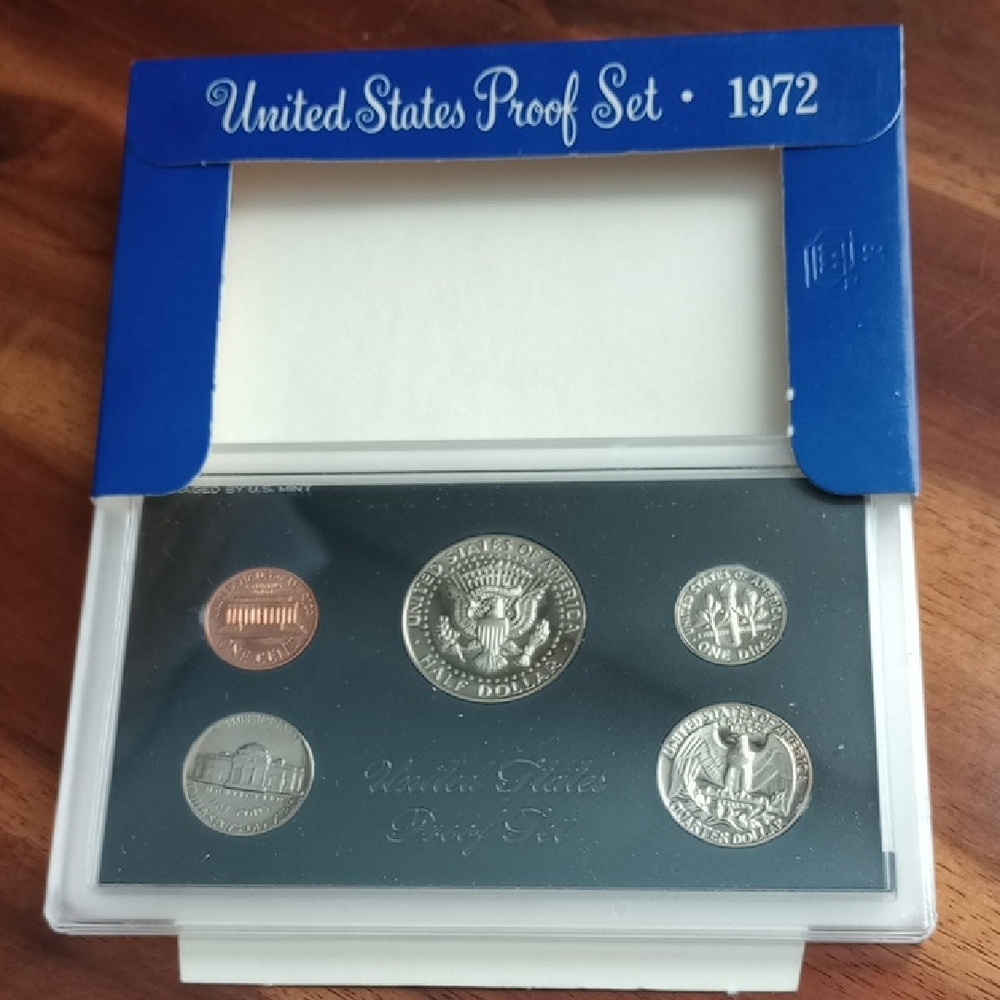 1972 United States Proof Coin Set